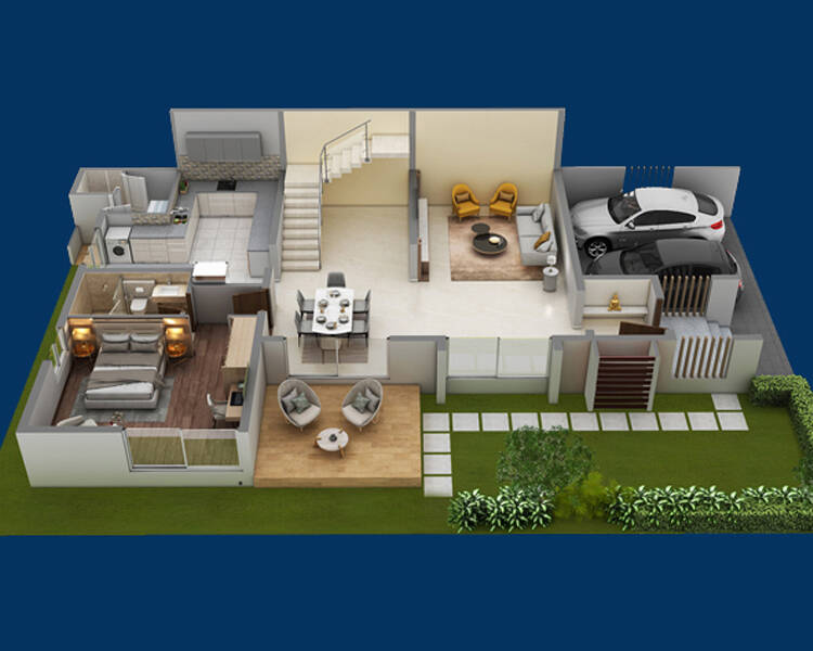 Purva Sparkling Springs floor plan 1