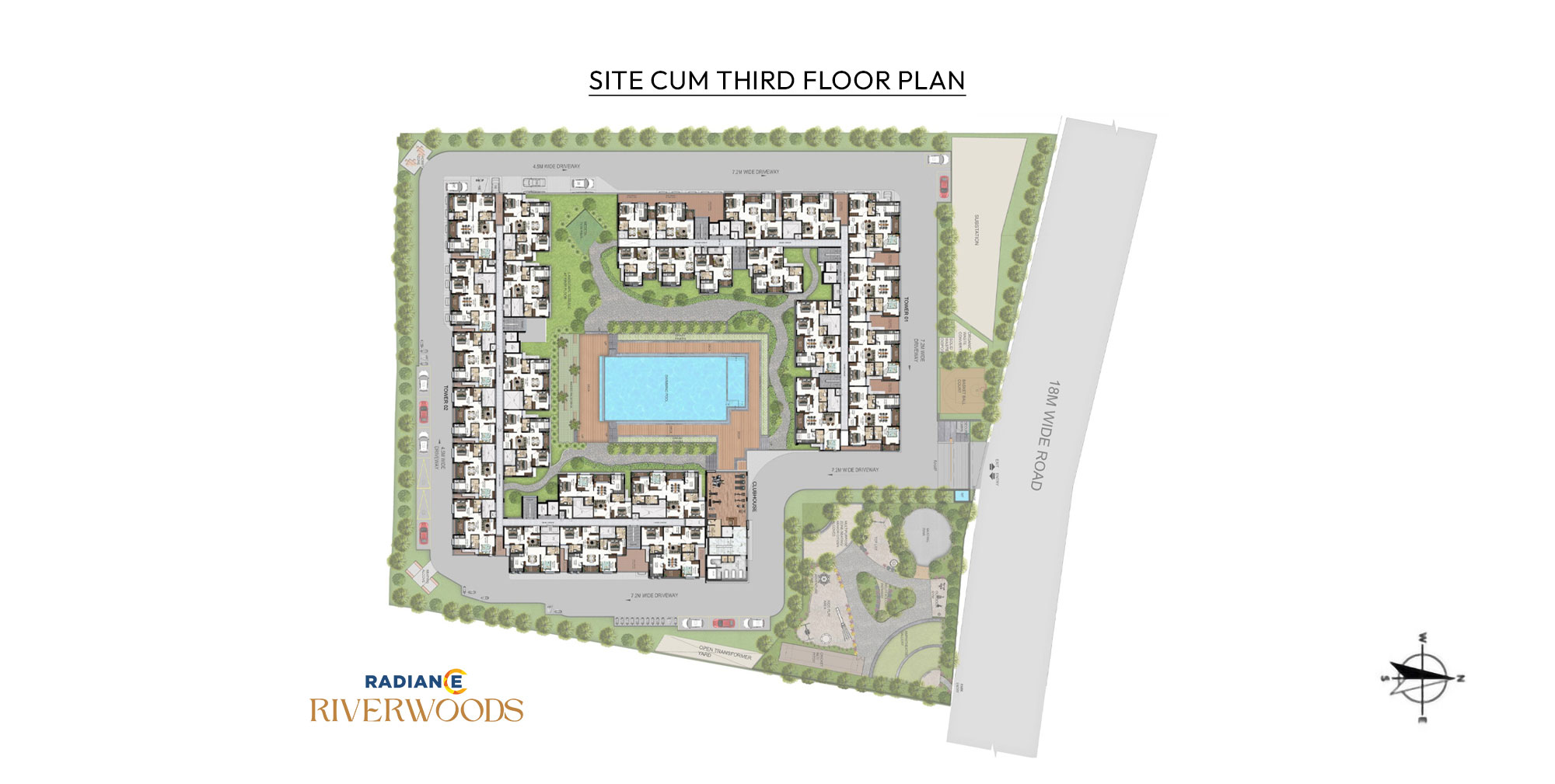 Radiance Riverwoods floor plan 3
