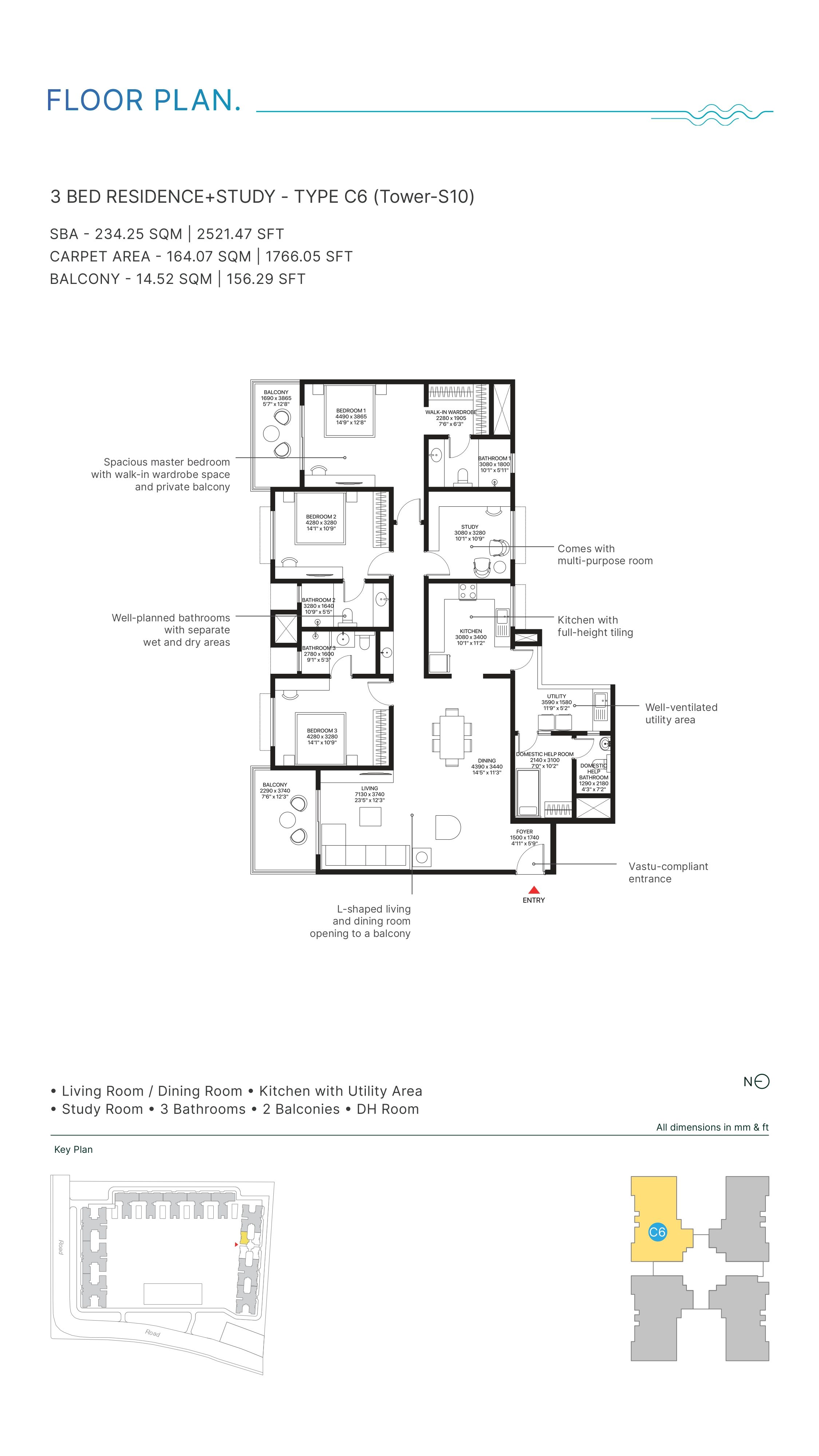 Marina One floor plan 3
