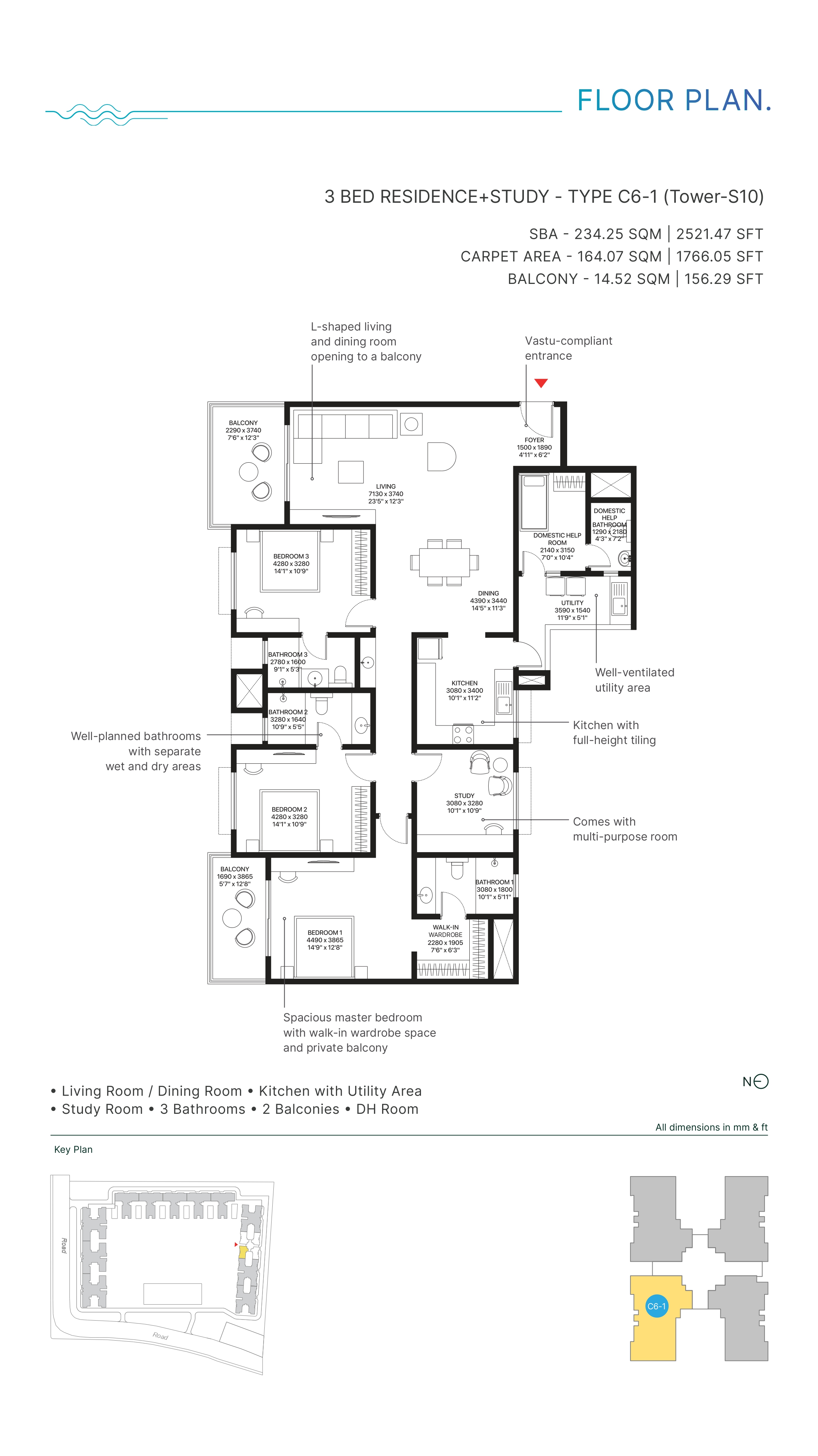 Marina One floor plan 4