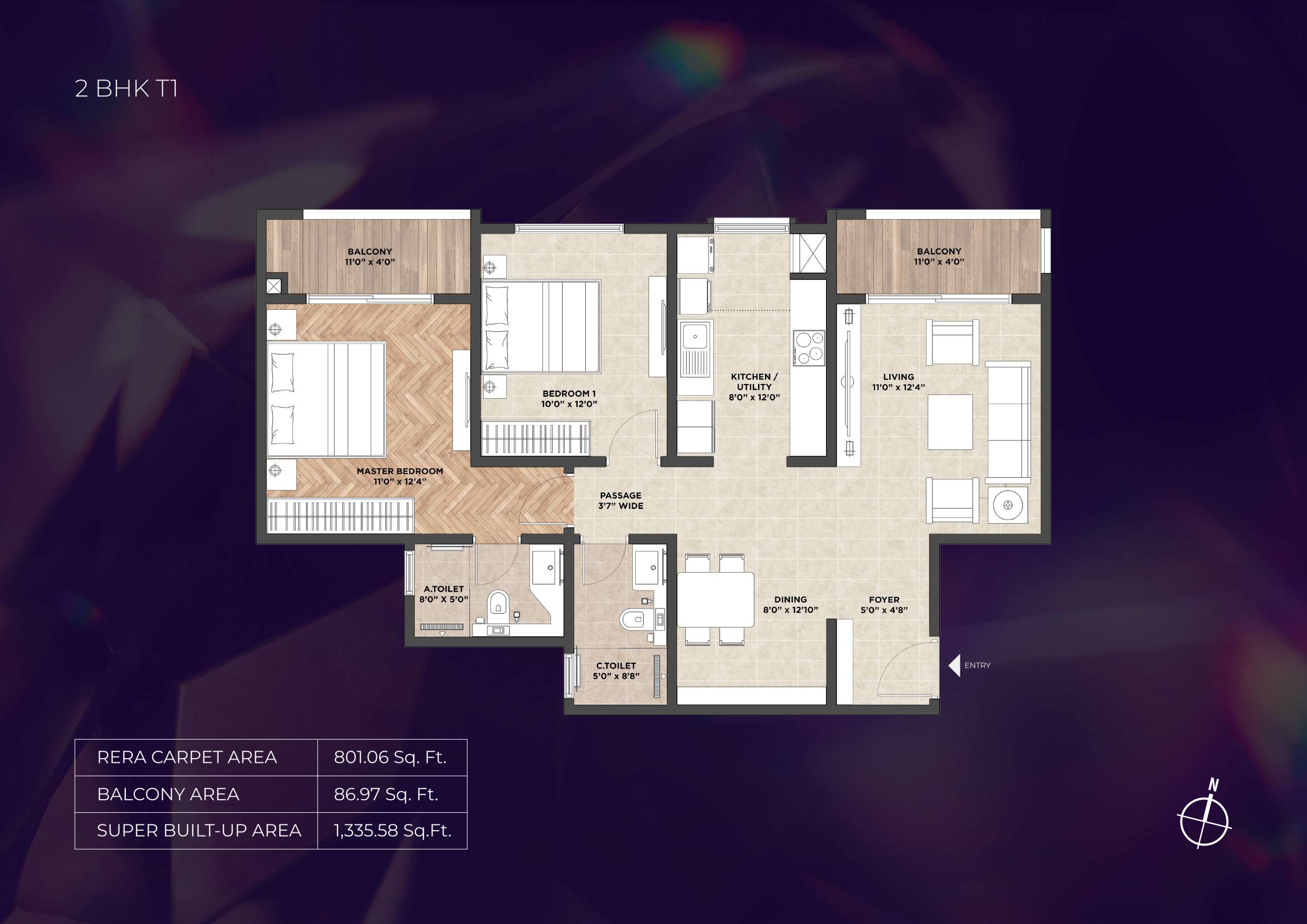 Purva Heritage floor plan 2