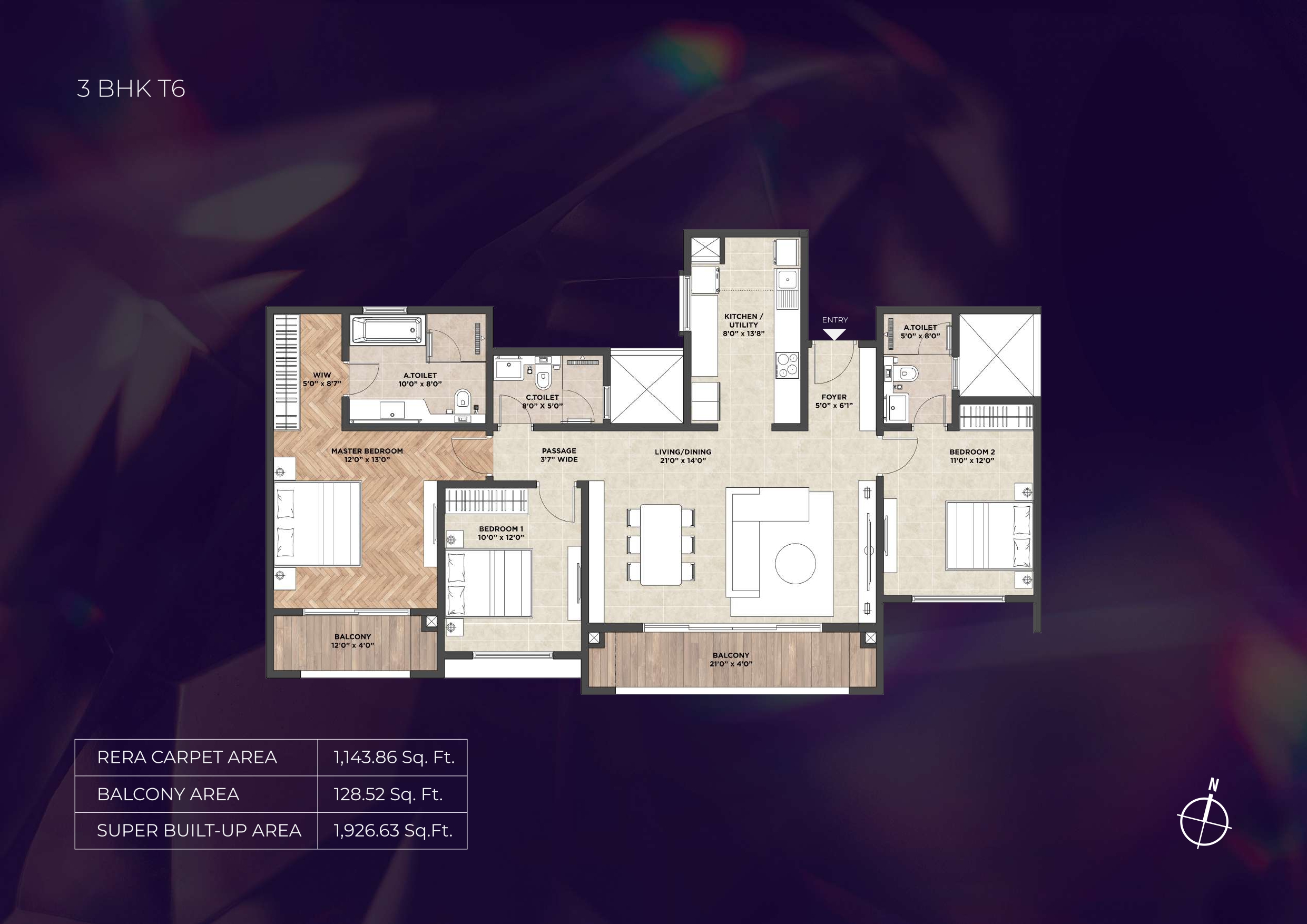 Purva Heritage floor plan 4