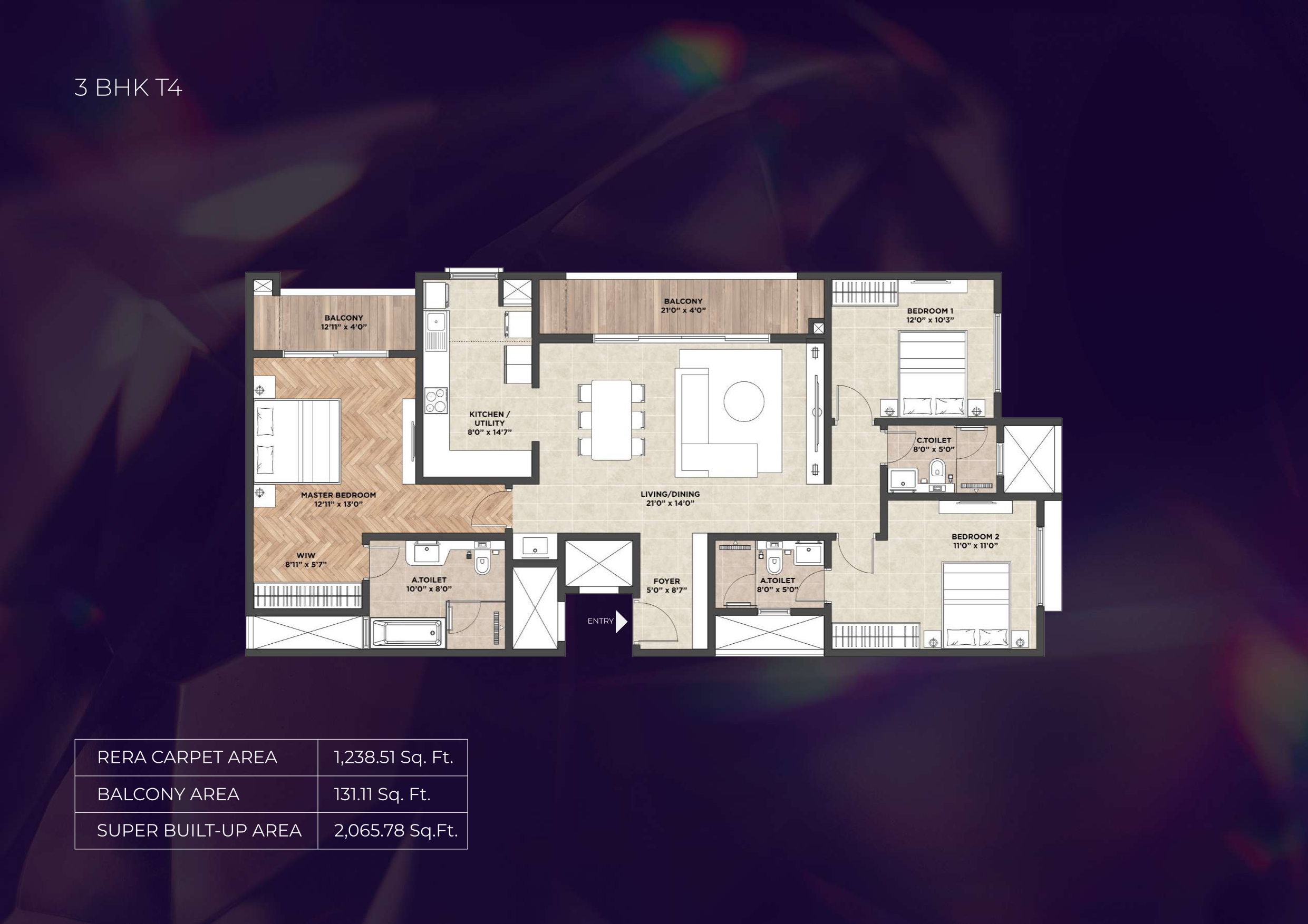 Purva Heritage floor plan 6