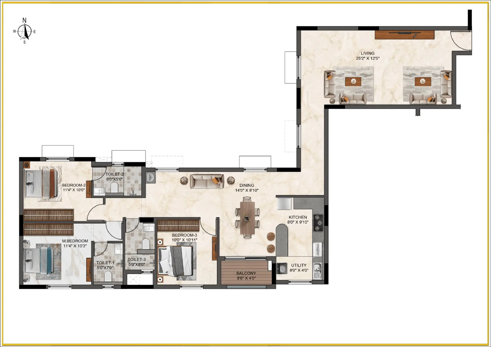 Traventure Altitude 9 floor plan 2