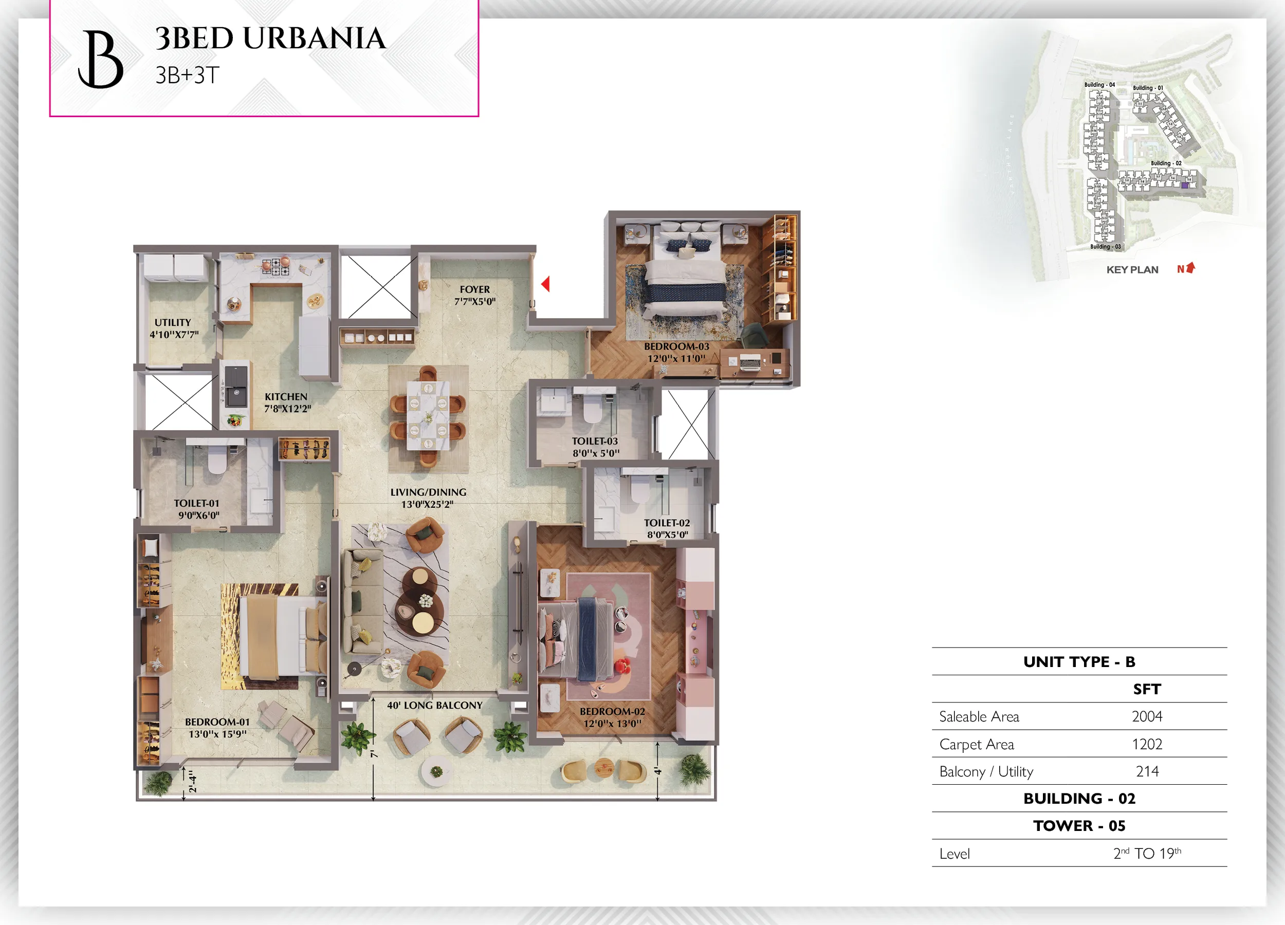 Prestige Raintree Park floor plan 1