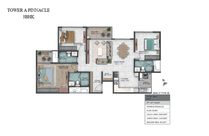 Sumadhura Capitol Residences floor plan 5