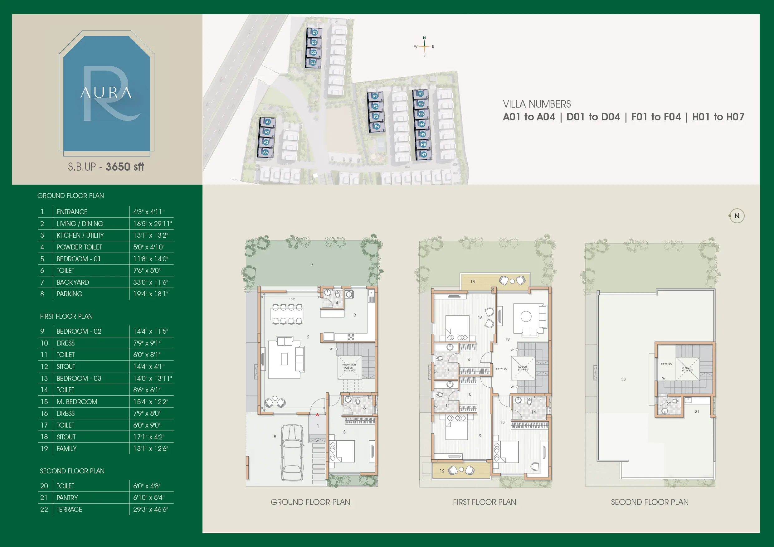 Riviera Sky by Goyal & Co floor plan 2