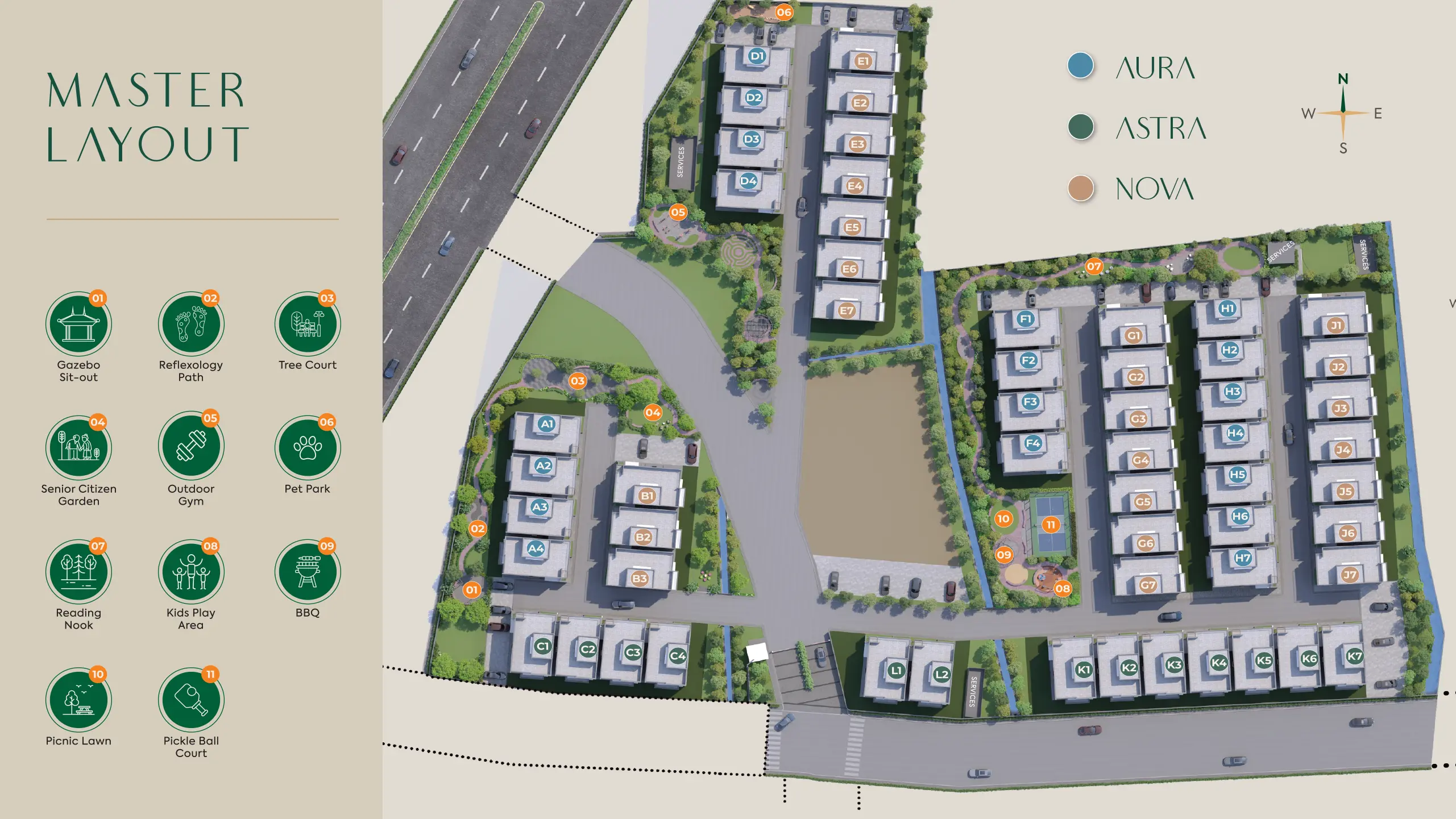 Riviera Sky by Goyal & Co floor plan 4